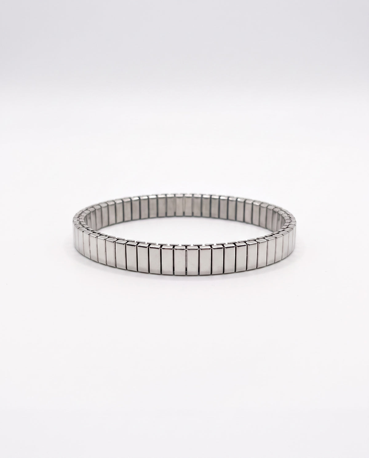 Pulsera Expandible Metal Plateado