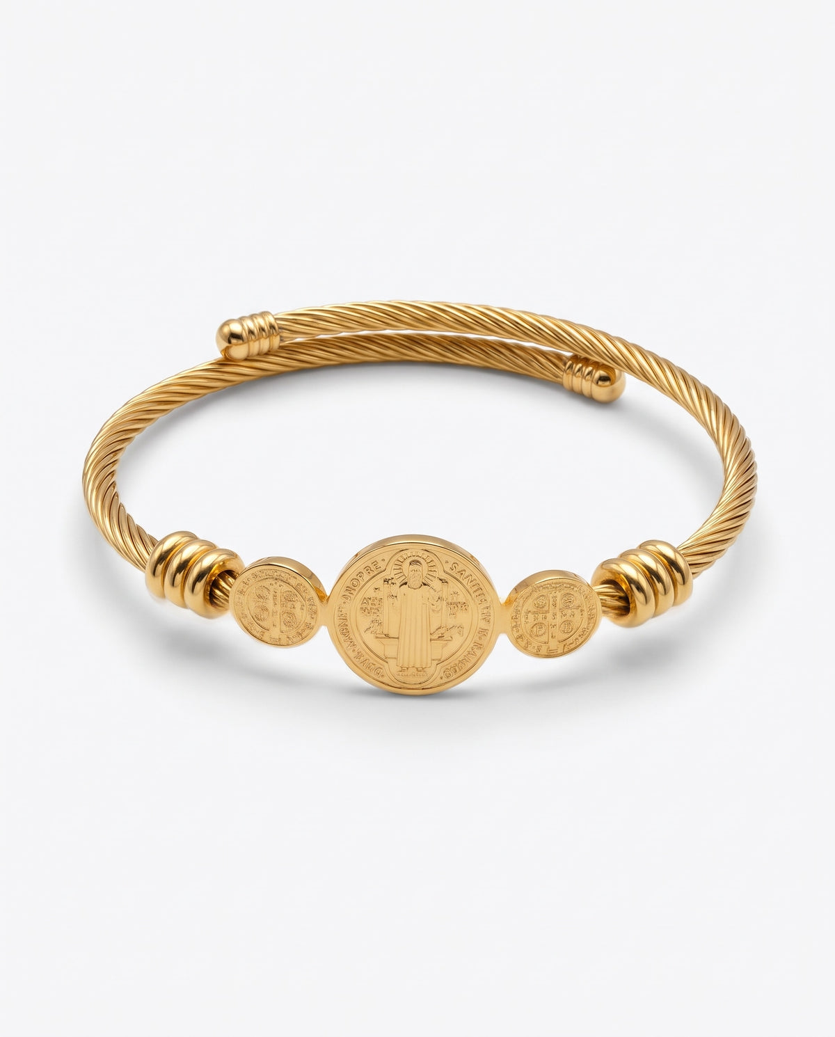 Brazalete Dije Monedas Dorado